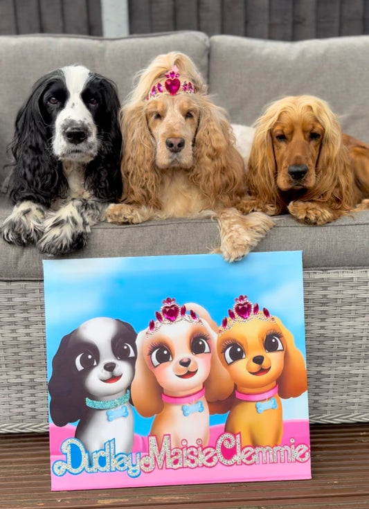 Custom Barbie Pet Portraits