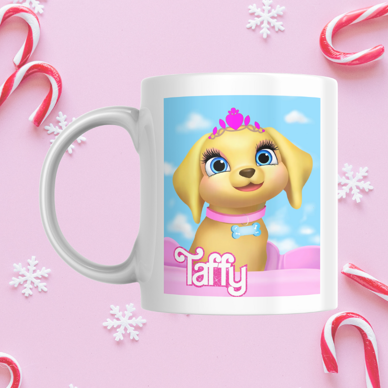 Custom Barbie Pet Coffee Mug