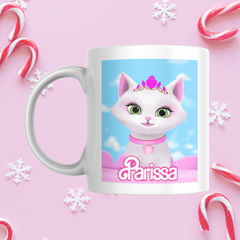 Custom Barbie Pet Coffee Mug