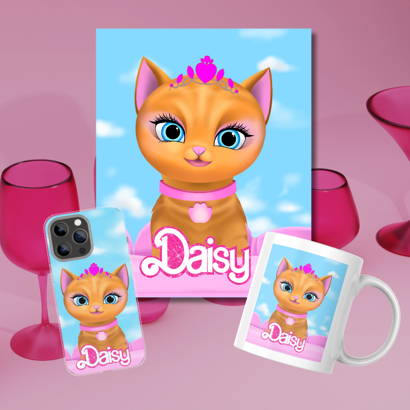 Custom Barbie Deluxe Gift Set